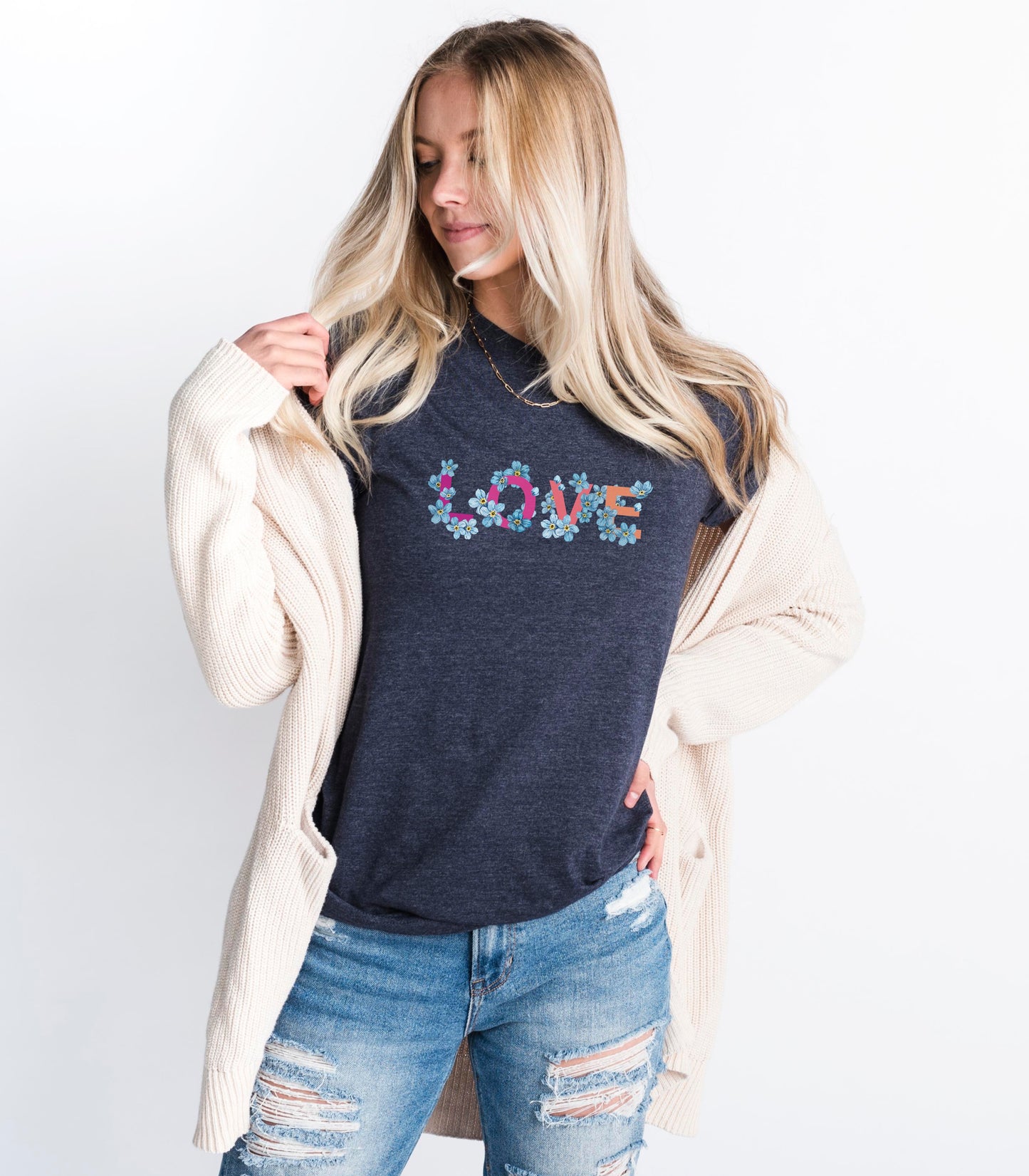 Love Forget me not Soft Tshirt