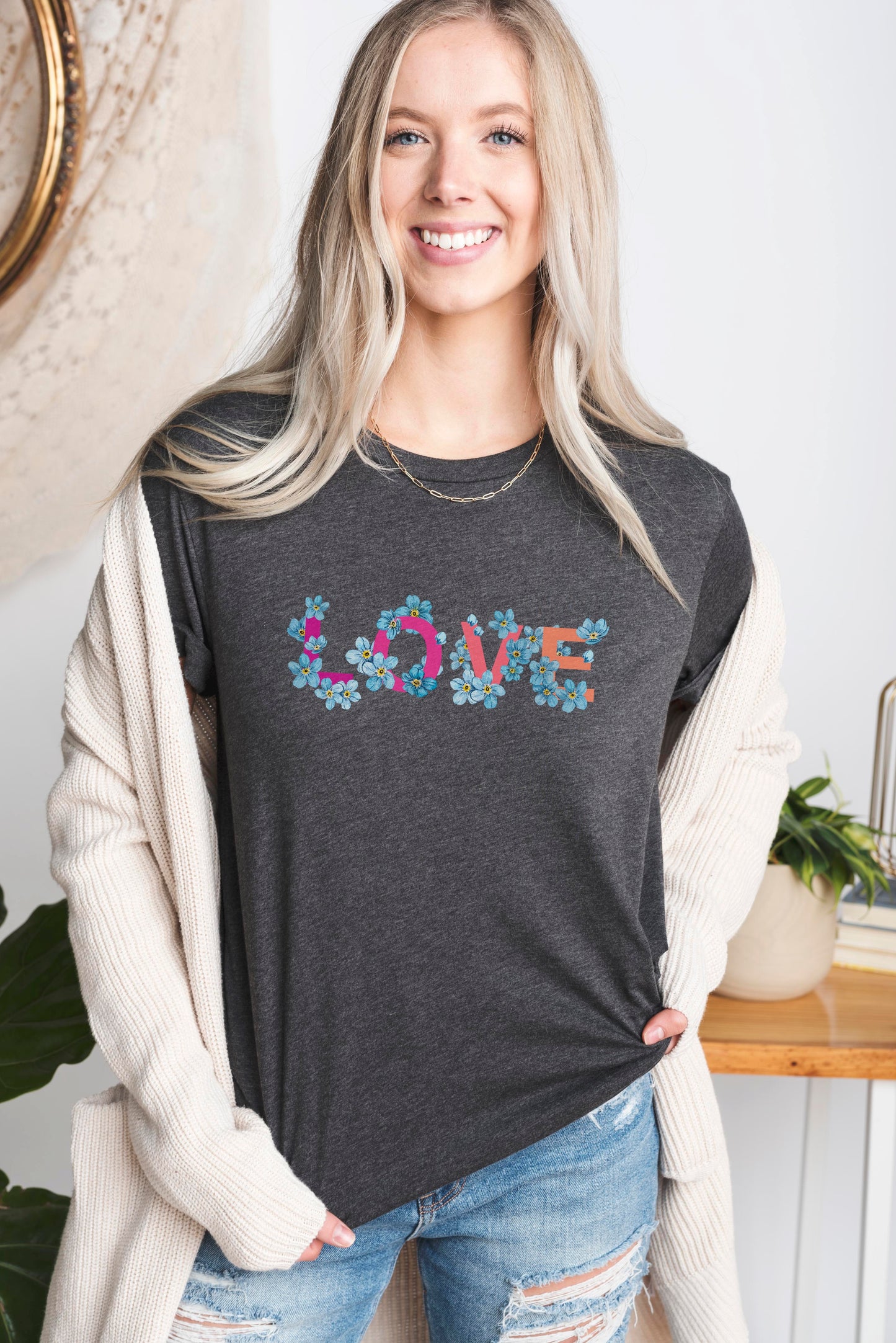 Love Forget me not Soft Tshirt