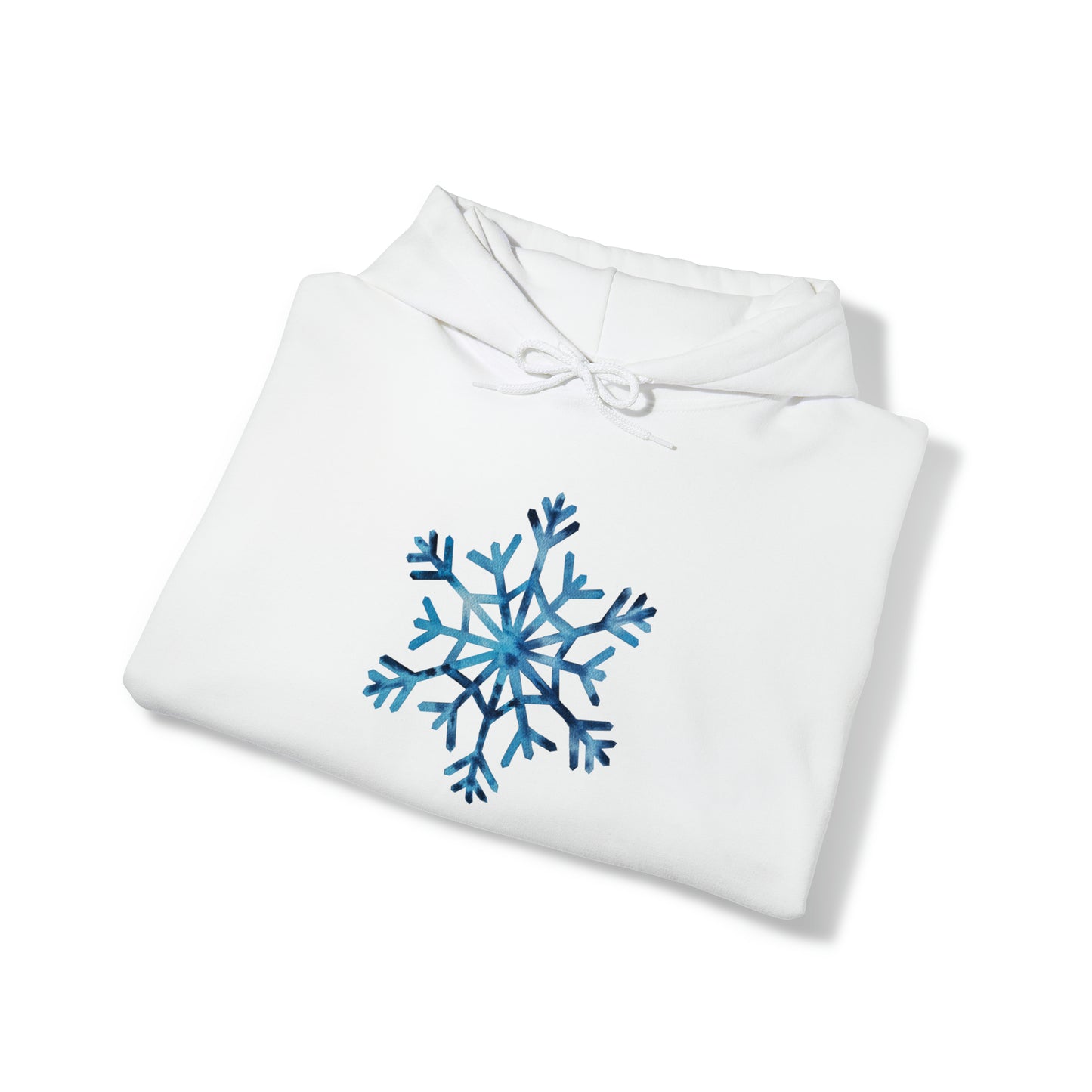 Snowflake Christmas Hoodie - Gildan 18500 -