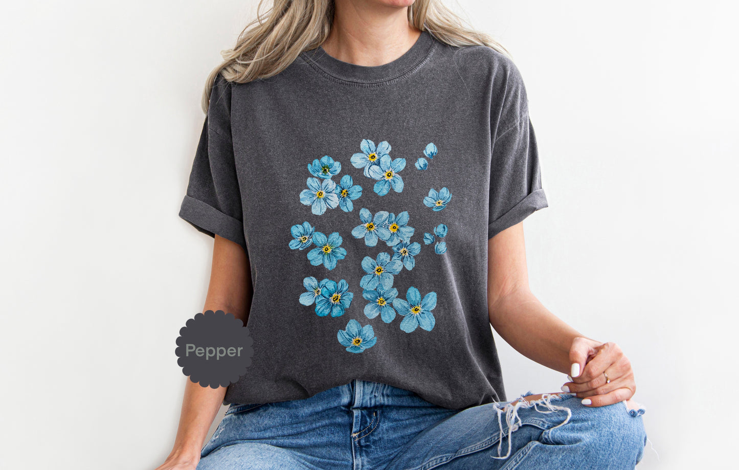 Forget me not Comfort Colors T-shirt