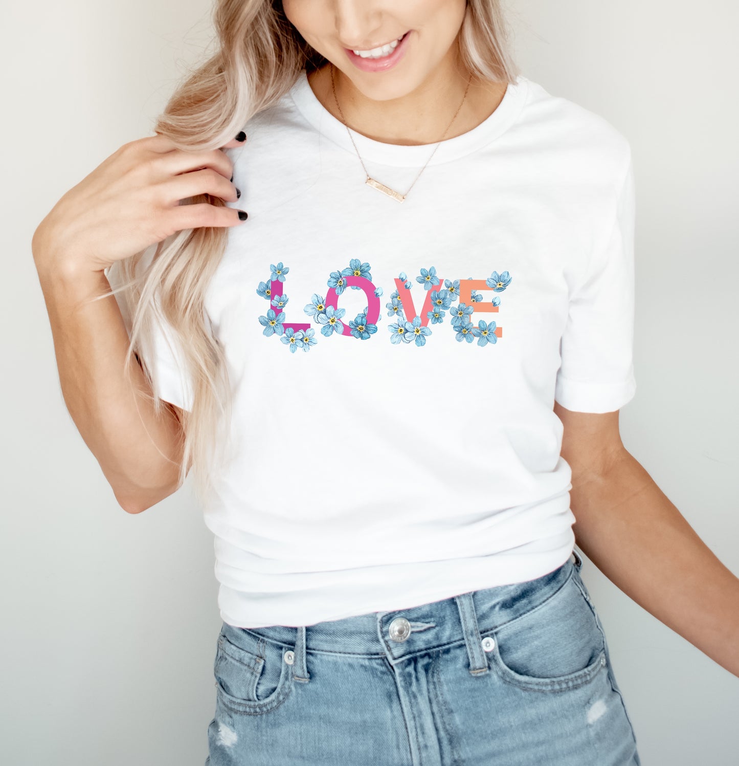 Love Forget me not Soft Tshirt