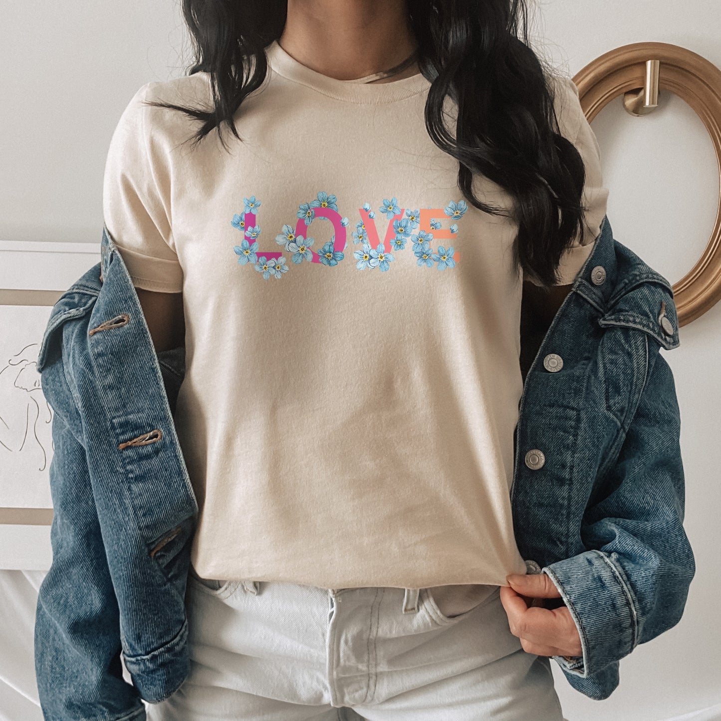 Love Forget me not Soft Tshirt